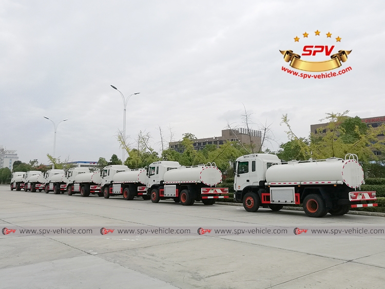 8 units of Water Tanker Truck to Latin America -4